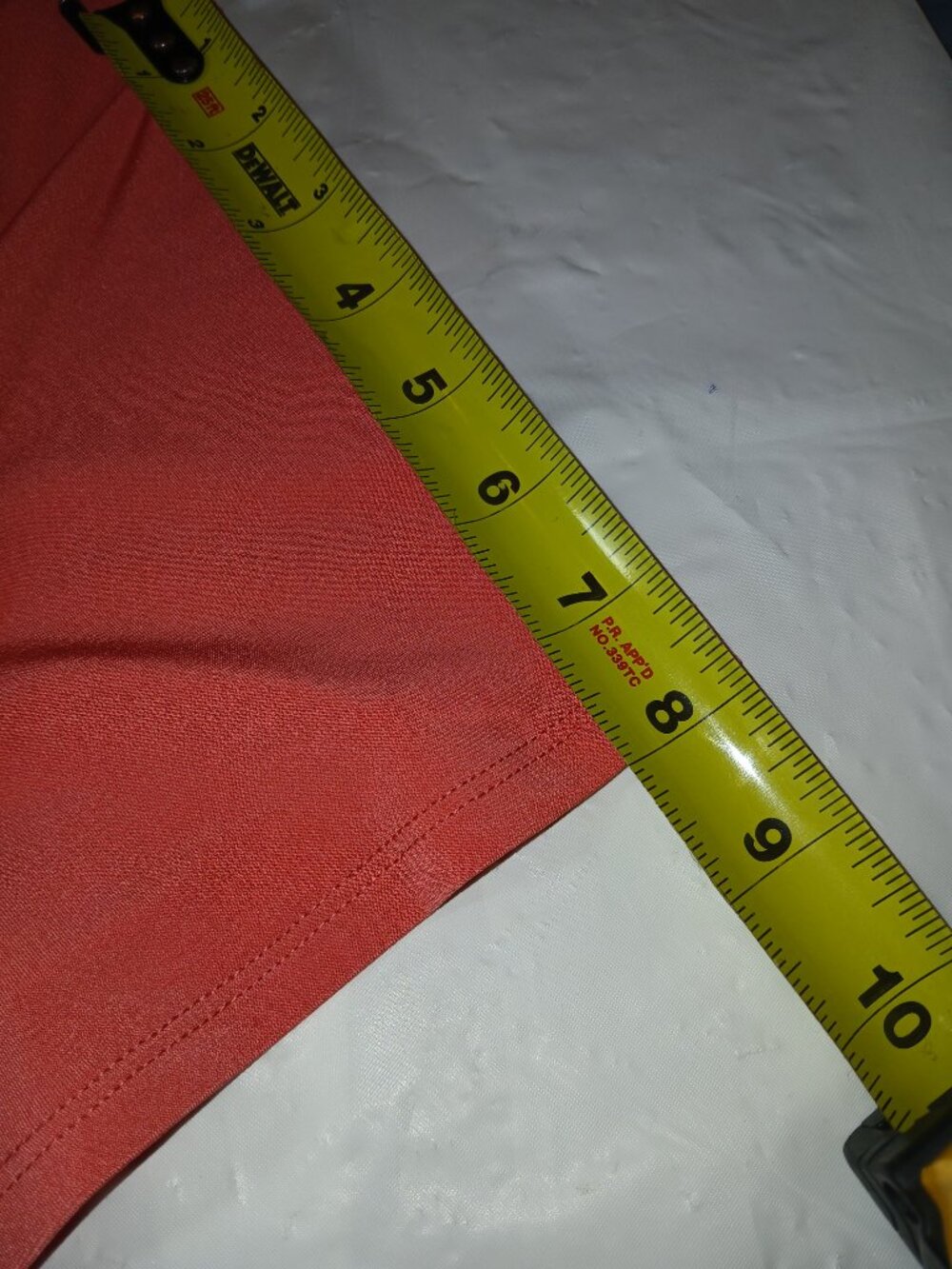 Dana Buchman Womens 2XL Pink V-Neck Short Sleeve Pleated Blouse Top - Picture 9 of 10